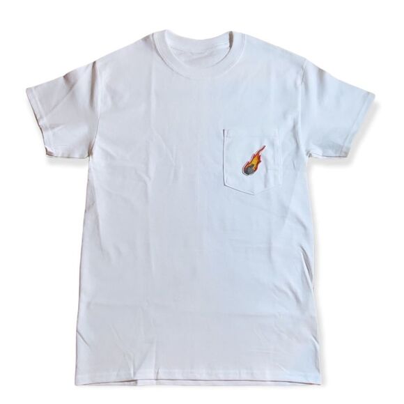 NWT Wool + Pepper Co. Meteor Unisex Pocket Tee - Picture 5 of 6